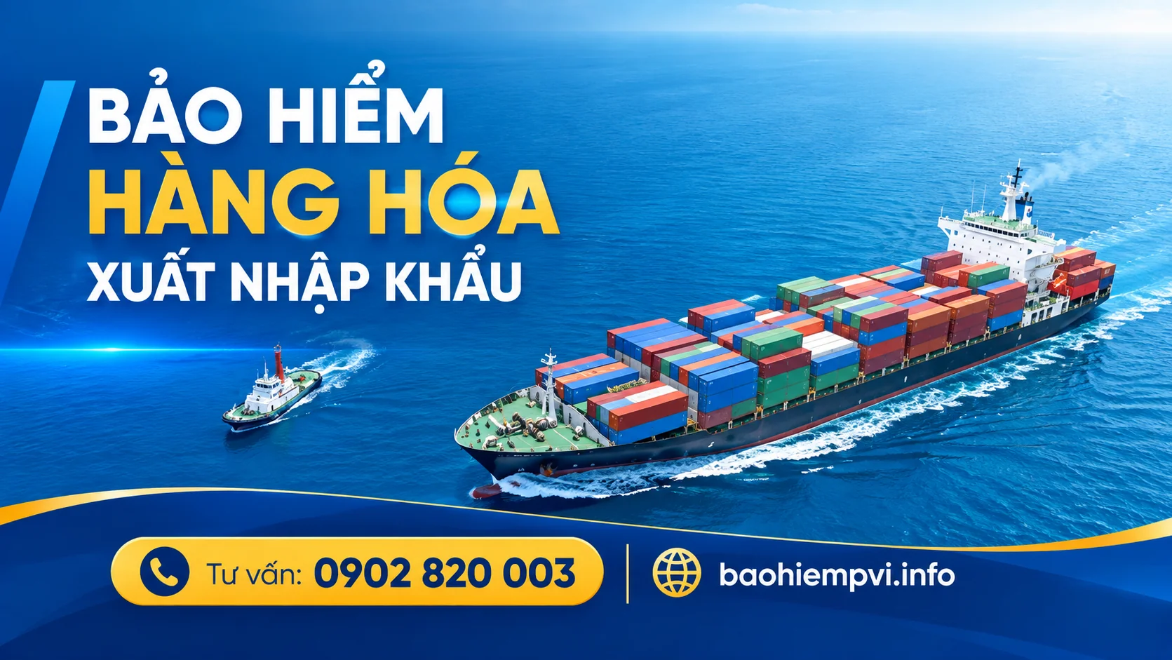 Bảo hiểm hàng hóa xuất nhập khẩu PVI