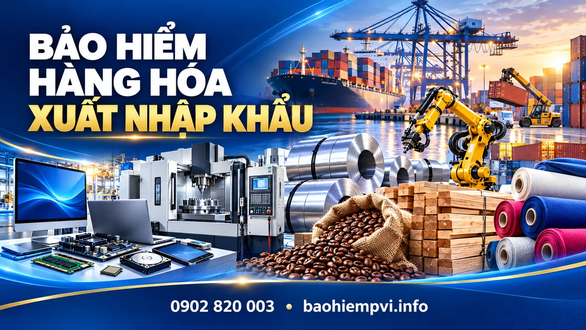 Các Loại Hình Bảo Hiểm Hàng Hóa Thường Dùng Trong Thực Tế
