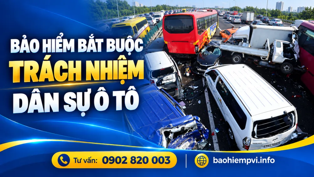 Vì sao chọn PVI là nhà bảo hiểm trách nhiệm dân sự bắt buộc cho ô tô của bạn?