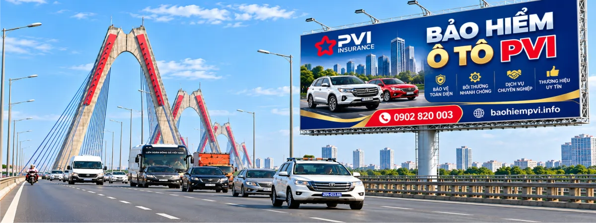 Bảo hiểm PVI | Hàng hóa, Cháy nổ bắt buộc, Tai nạn 24, Ô tô